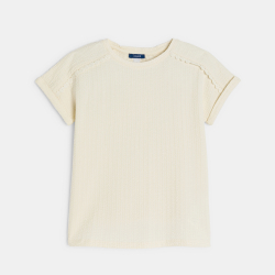 تيشيرت بأكمام قصيرة من قماش...